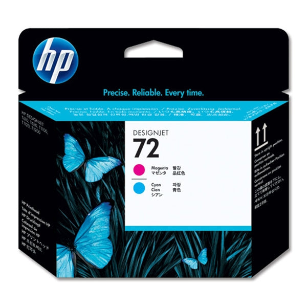 HP Κεφαλή Εκτύπωσης No.72 Magenta &amp; Cyan (C9383A) (HPC9383A)