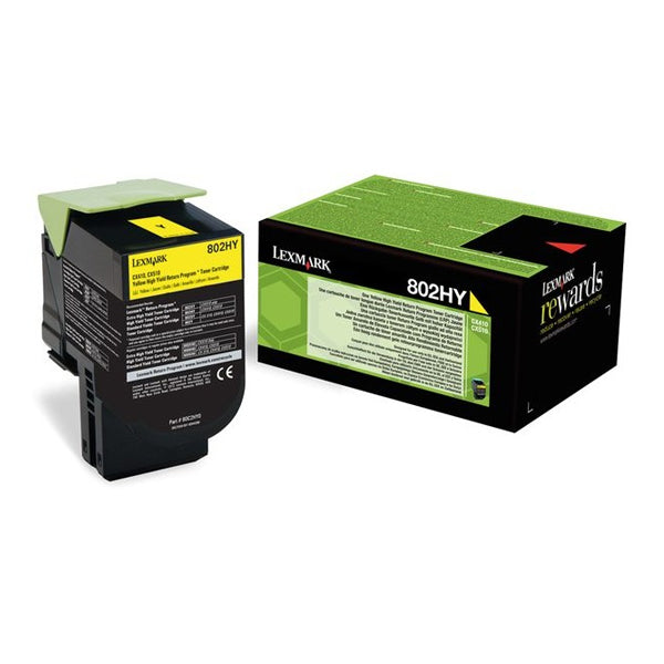 Toner Lexmark 80C2HY0 VHC Yellow (80C2HY0) (LEX80C2HY0)