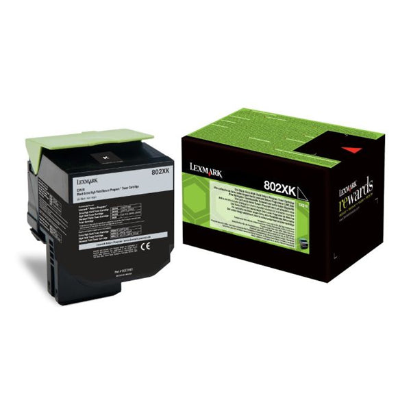 Toner Lexmark 80C2XK0 Black (80C2XK0) (LEX80C2XK0)