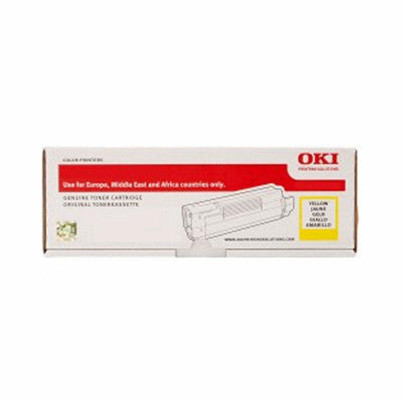 OKI MC873 Toner Yellow HC 10K (45862814) (OKI-MC873-Y)