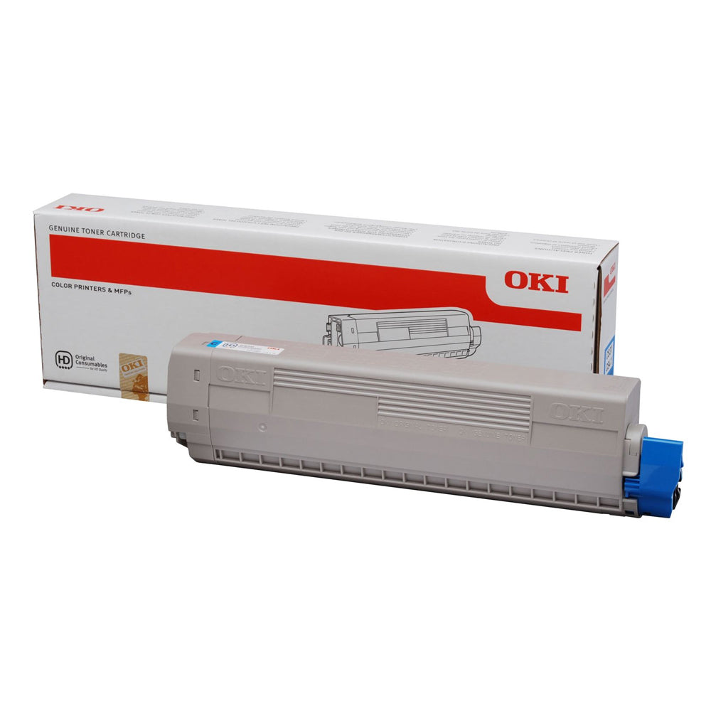 OKI C831/841 TONER CYAN 10k (44844507) (OKI-C831-C)