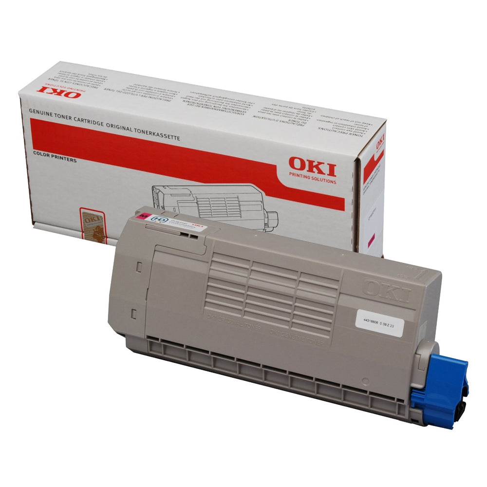 OKI C711 TNR YELLOW 4/204 (44318605) (OKI-C710-Y)