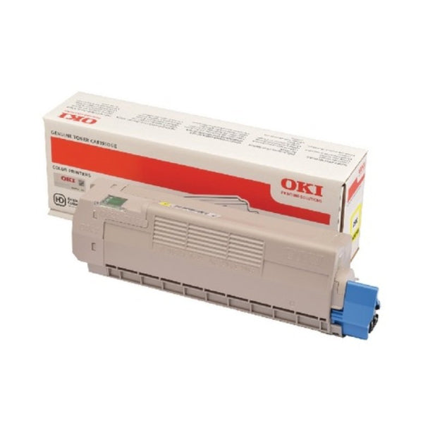 OKI C612 TONER YELLOW 6K (46507505) (OKI-C612-Y)