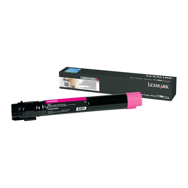 LEXMARK C950 MAGENTA EXTRA HC PRINT CRTR (22K) (C950X2MG) (LEXC950X2MG)