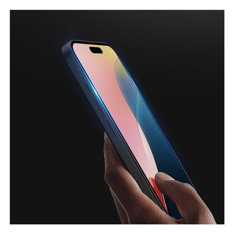 Tempered Glass Full Face Dux Ducis Apple iPhone 16 Μαύρο (1 τεμ.)