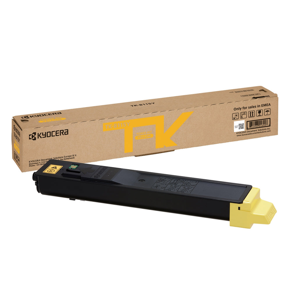 KYOCERA ECOSYS  M8124cidn/M8130cidn TONER YELLOW 6k (TK-8115Y) (KYOTK8115Y)