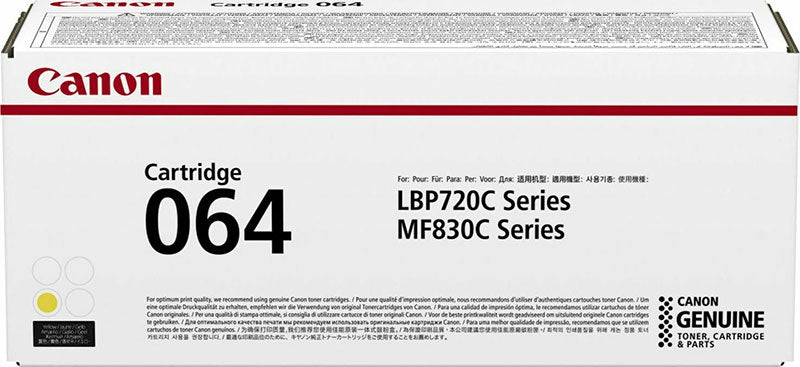 Canon LBP722Cdw/MF 832CdwSERIES Toner Yellow (4931C001) (CAN-064Y)