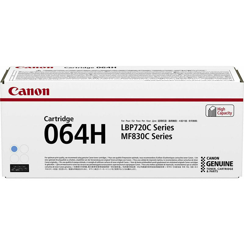Canon LBP722Cdw/MF 832CdwSERIES Toner Cyan HC (4936C001) (CAN-064CH)