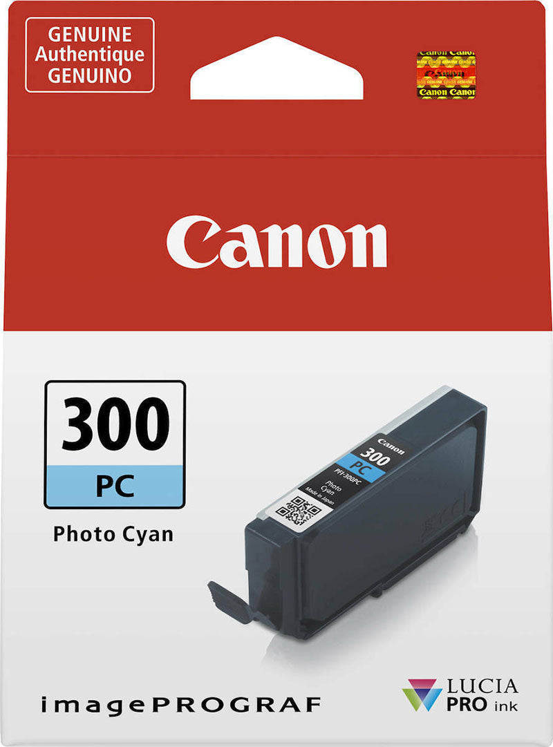 Canon PFI-300 Μελάνι Εκτυπωτή InkJet Photo Κυανό (4197C001) (CANPFI-300PC) *