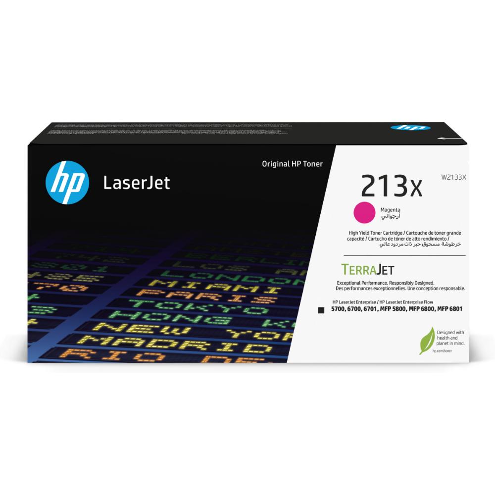 HP 213X Toner Laser Magenta (W2133X) (HPW2133X)