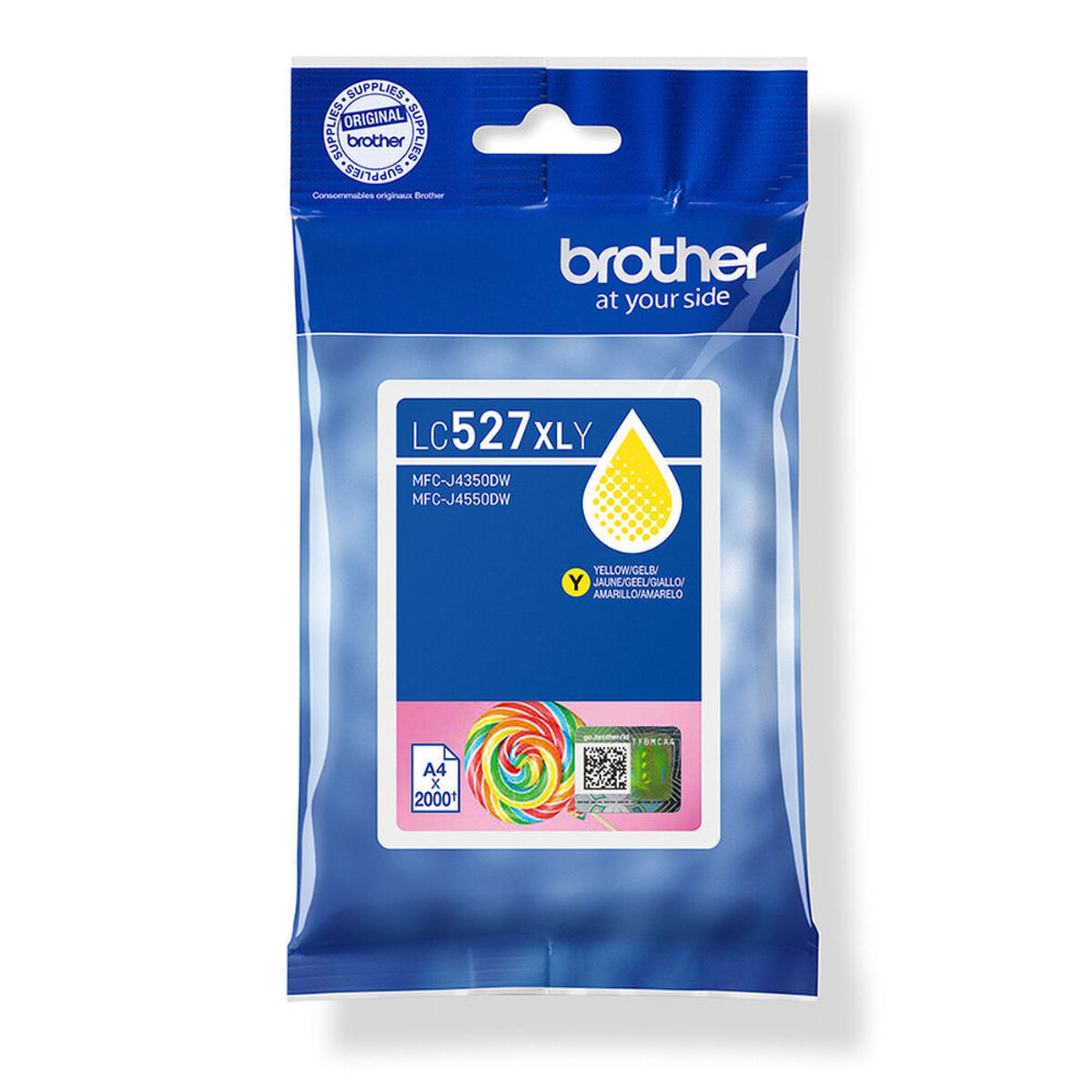 Brother Μελάνι Inkjet LC-527XLYellow (LC527XLY) (BROLC527XLY)