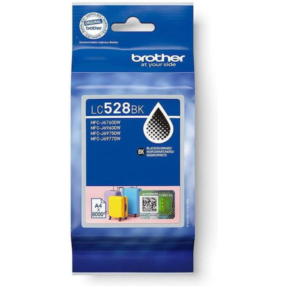 Brother Μελάνι Inkjet LC-528 Black (LC528BK) (BROLC528BK)
