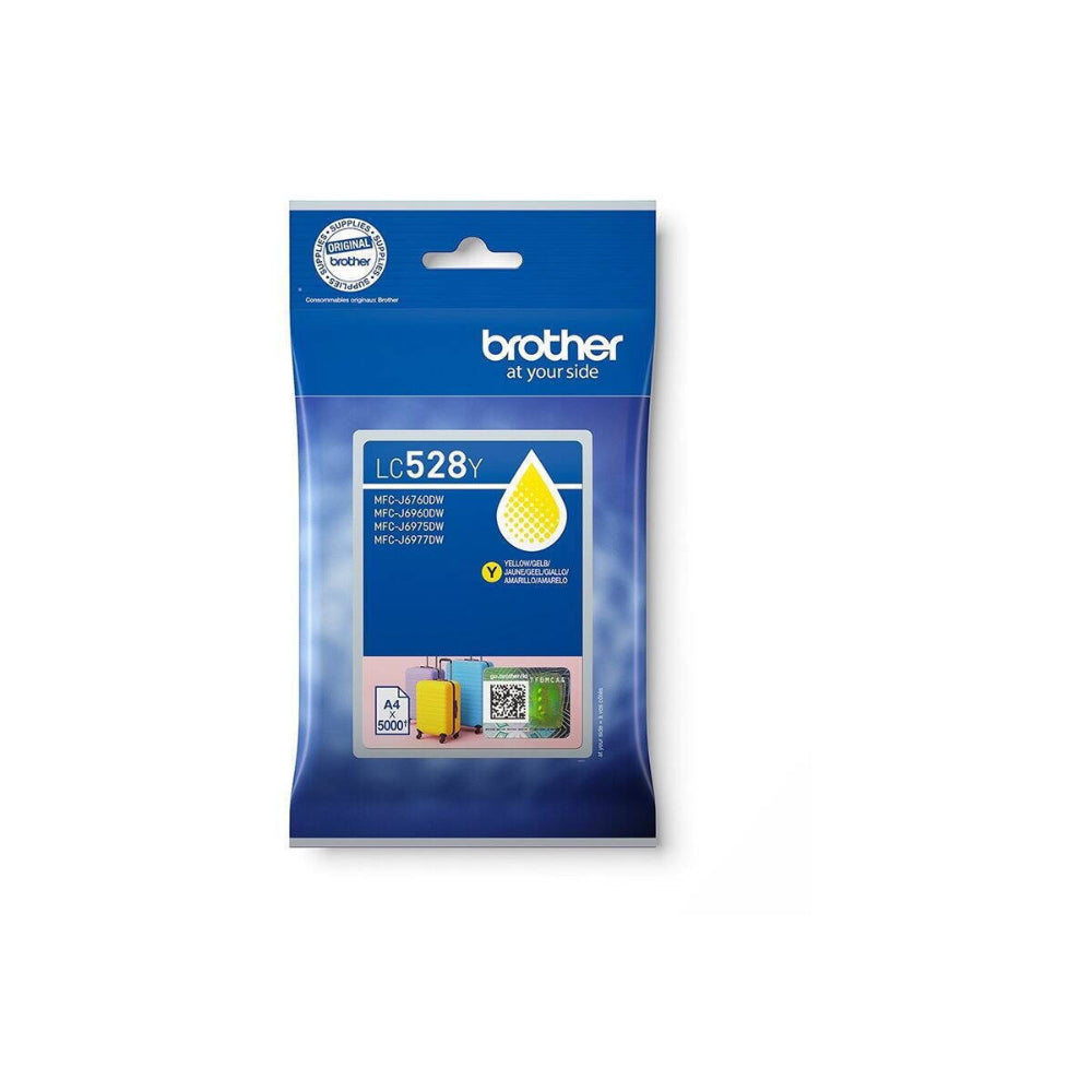 Brother Μελάνι Inkjet LC-528 Yellow (LC528Y) (BROLC528Y)
