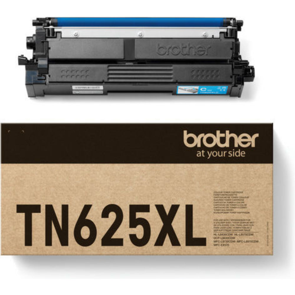 Brother Toner TN-625XLC Cyan 4.5k pages (TN625XLC) (BROTN625XLC)