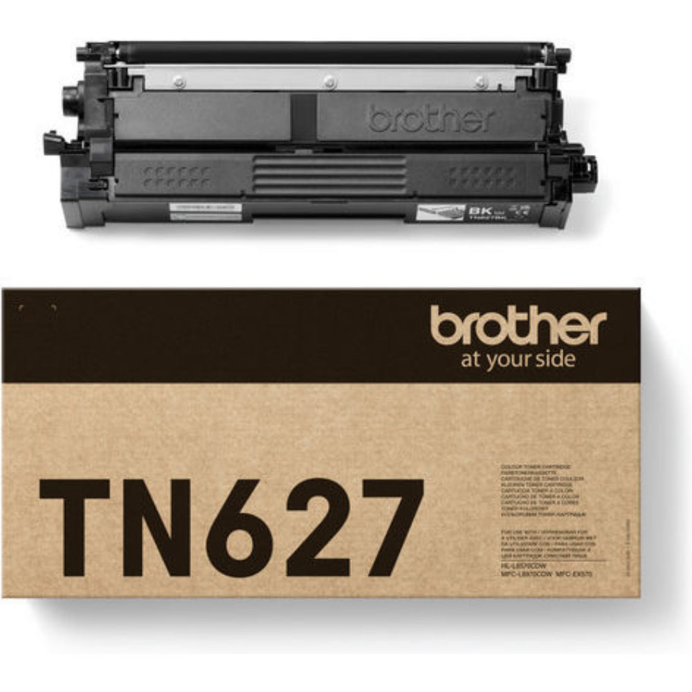 Brother Toner TN-627BK Black 10k pages (TN627BK) (BROTN627BK)