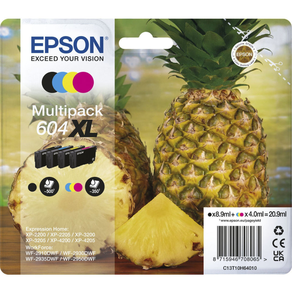 Epson Μελάνι Inkjet No.604XL Multipack (C13T10H64010) (EPST10H640)
