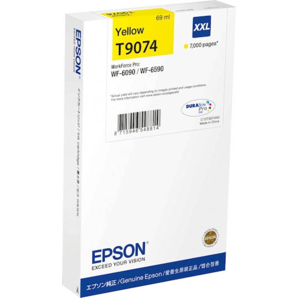 Epson Inkjet Ink Cartridge T90744N XXL Yellow (C13T90744N) (EPST90744N)
