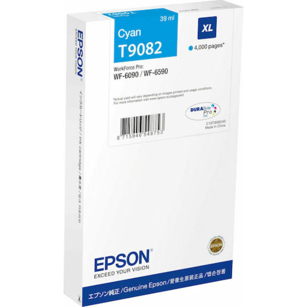 Epson Inkjet Ink Cartridge T90824N XL Cyan (C13T90824N) (EPST90824N)