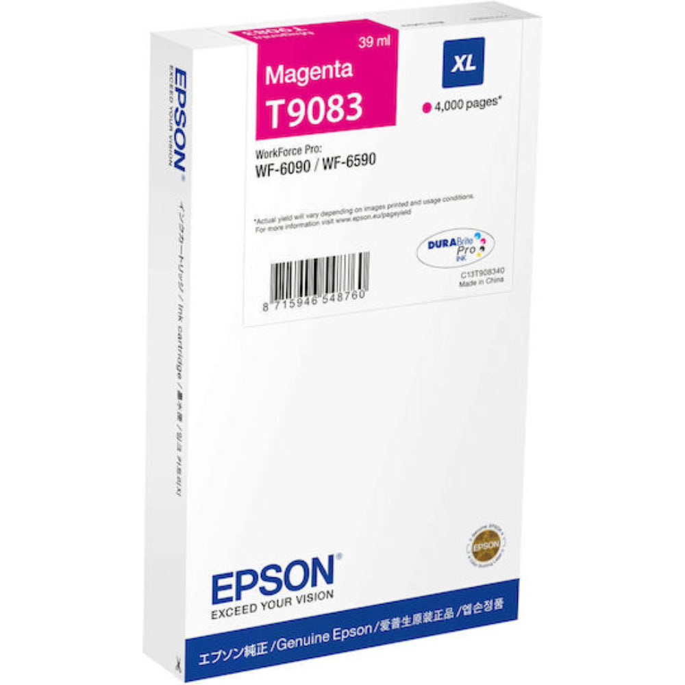 Epson Inkjet Ink Cartridge T90834N XL Magenta (C13T90834N) (EPST90834N)