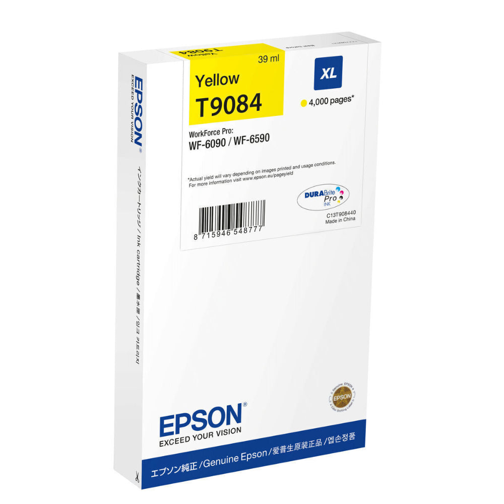 Epson Inkjet Ink Cartridge T90844N XL Yellow (C13T90844N) (EPST90844N)