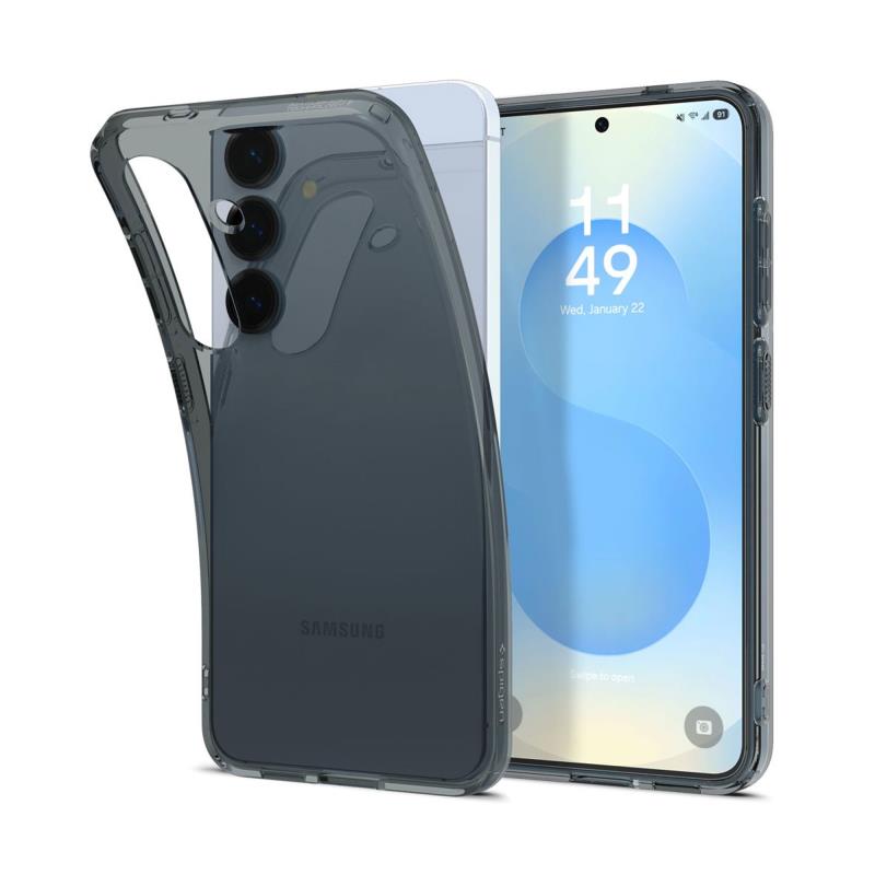 Θήκη TPU Spigen Samsung Galaxy S25 5G Liquid Crystal Διάφανο-Γκρι