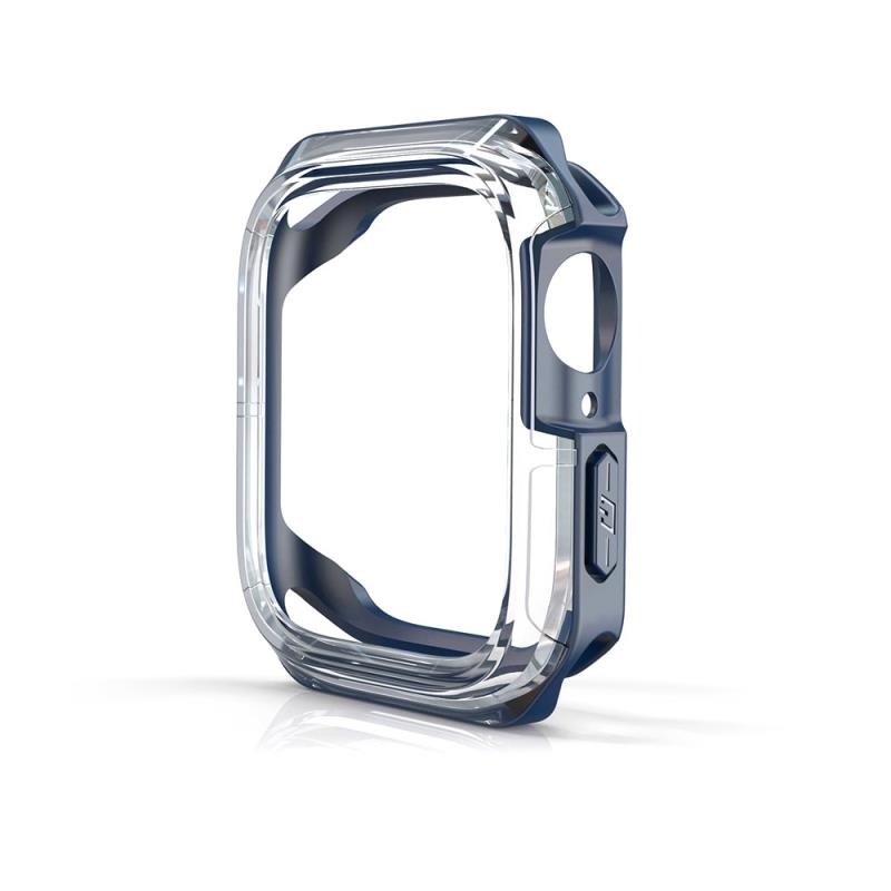 Θήκη TPU & PC Devia Apple Watch 4/ 5/ 6/ SE 40mm Sport Shock Proof Σκούρο Μπλε