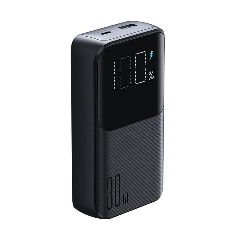 Φορτιστής Ανάγκης Joyroom JR-PBC06 30W 10000mAh PD με 2 Ενσωματωμένα Καλώδια Μαύρο