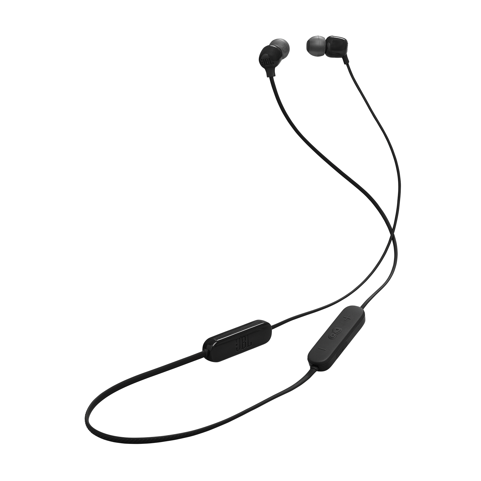 JBL Tune 135BT, Wireless EarBuds 3-button Mic/Remote (Black)