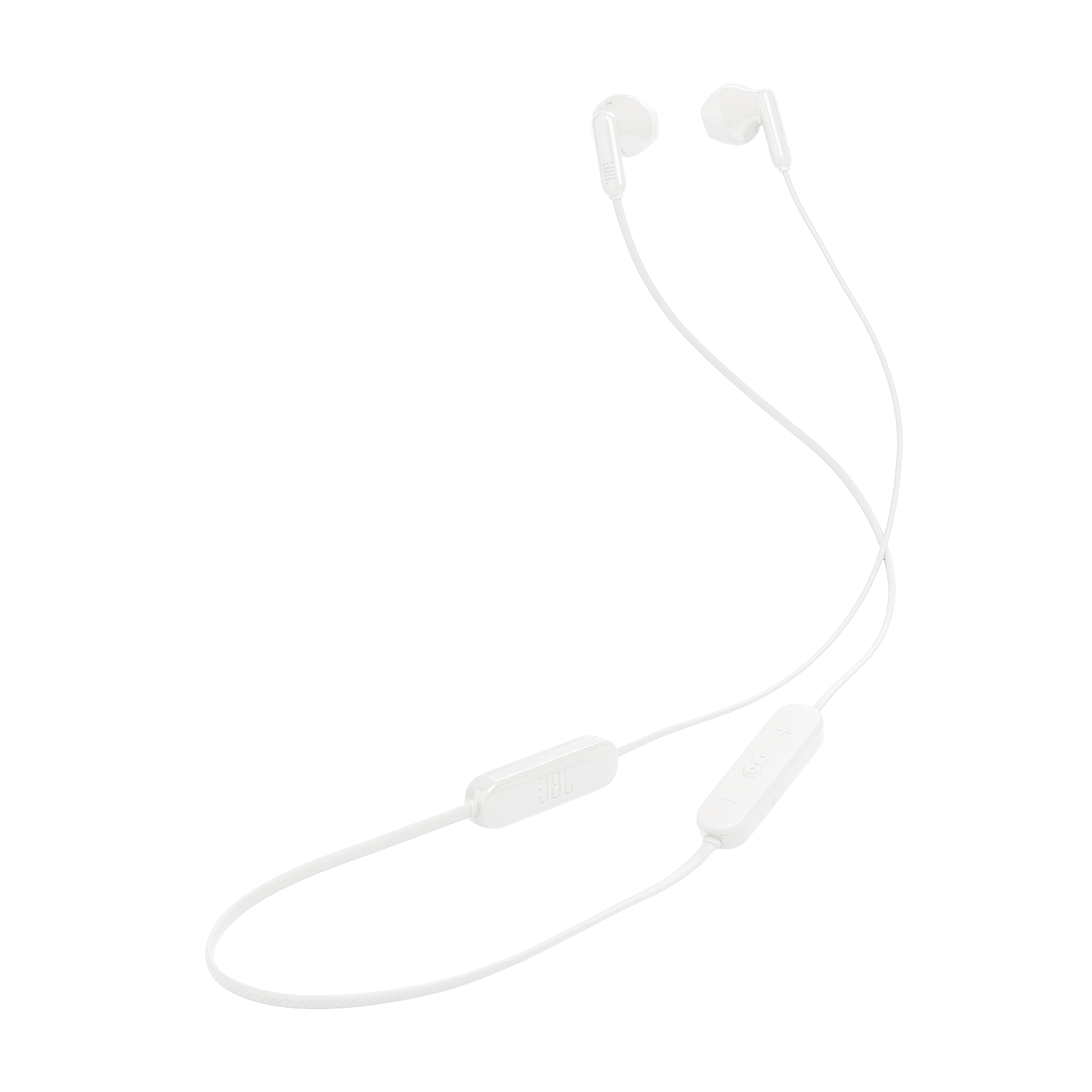 JBL Tune 235BT, Wireless EarBuds 3-button Mic/Remote (White)