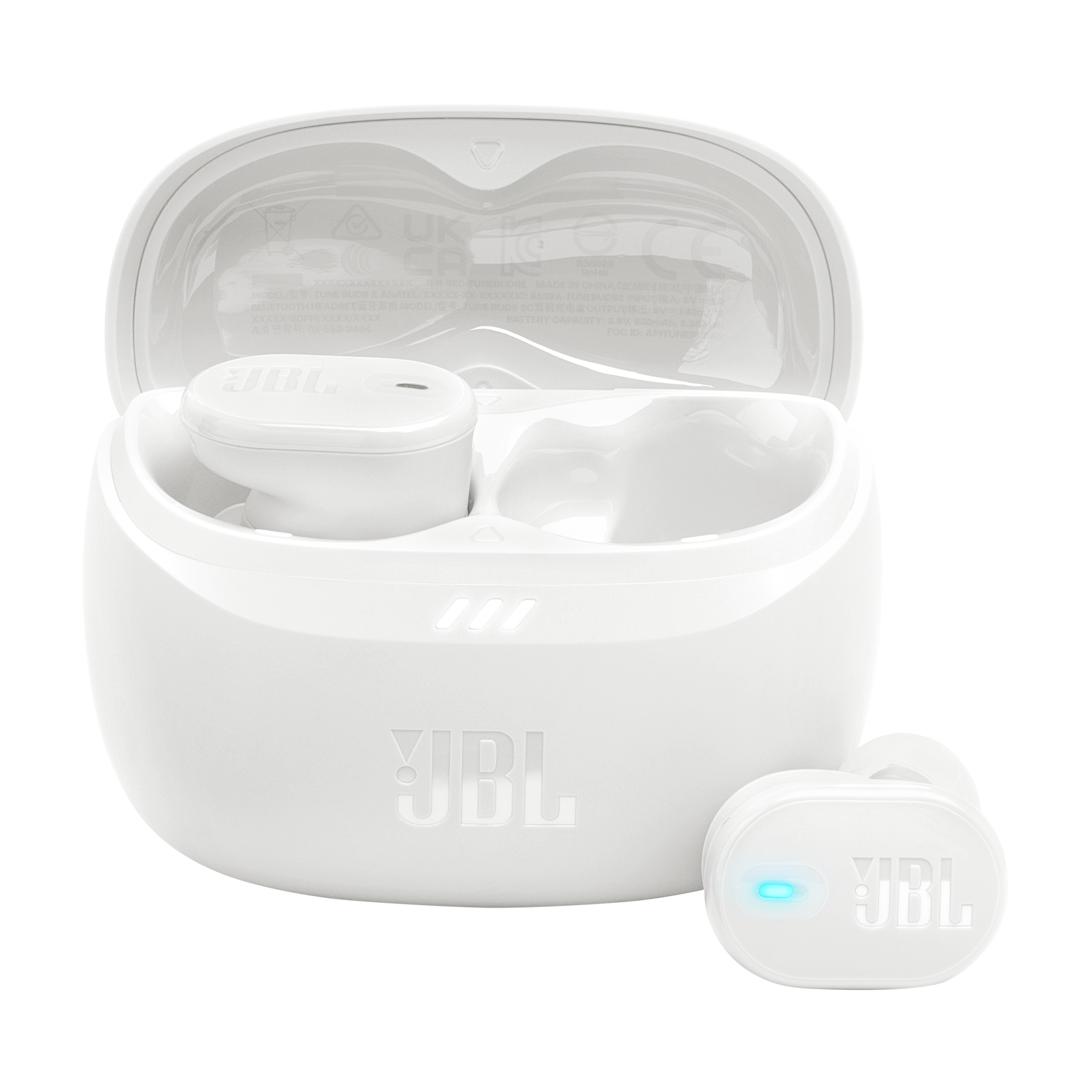 JBL Tune Buds 2, True Wireless In-Ear Headphones, ANC, Spatial, IP54, (Black)