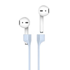 Strap Λαιμού Σιλικόνης AhaStyle PT74 Apple AirPods Magnetic Γαλάζιο
