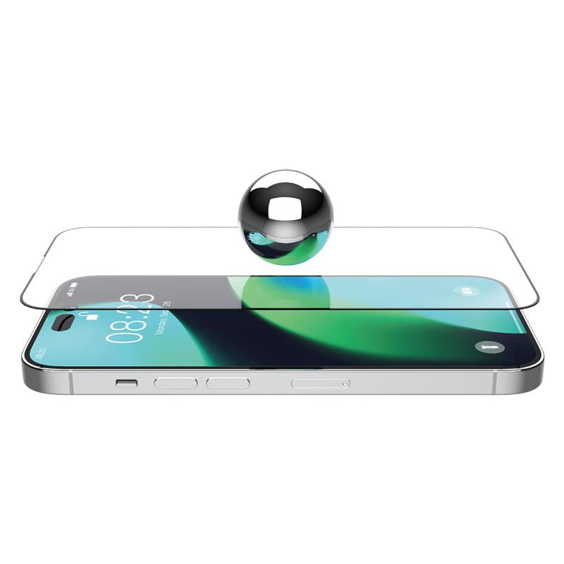 Tempered Glass Full Face 3D Devia Quick PAste Apple iPhone 14 Plus Van Μαύρο (1 τεμ.)