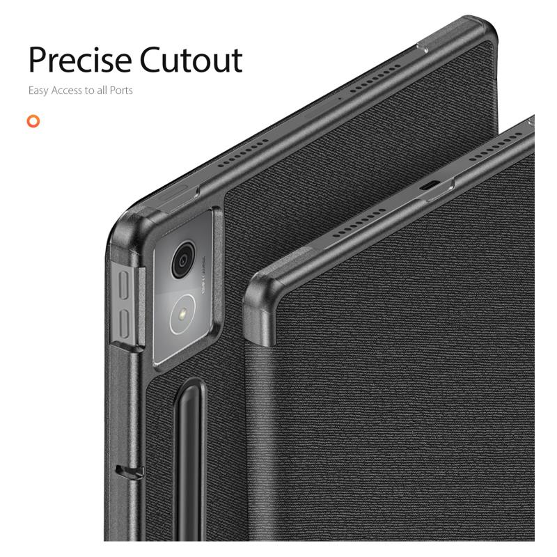 Θήκη TPU Flip Shock Proof Dux Ducis Domo Lenovo Idea Tab Pro 12.7" Μαύρο