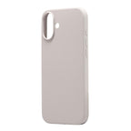 Θήκη Liquid Silicon inos Apple iPhone 16 5G Velvet Ανοιχτό Γκρι
