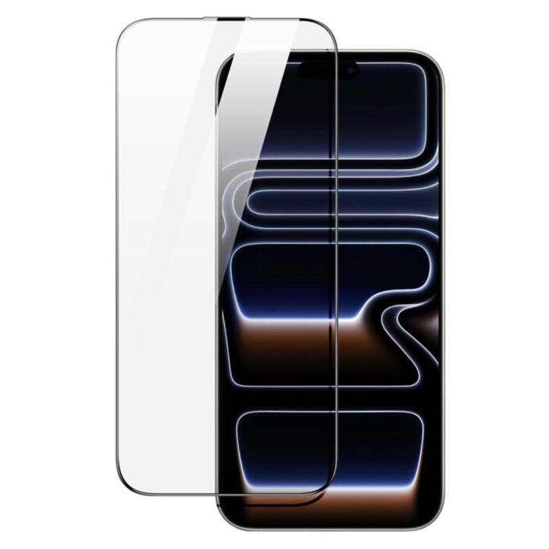Tempered Glass 2.5D Dux Ducis Apple iPhone 17 Pro Max με Dust-free Auto Alignment Kit Roga Μαύρο (1 τεμ.)