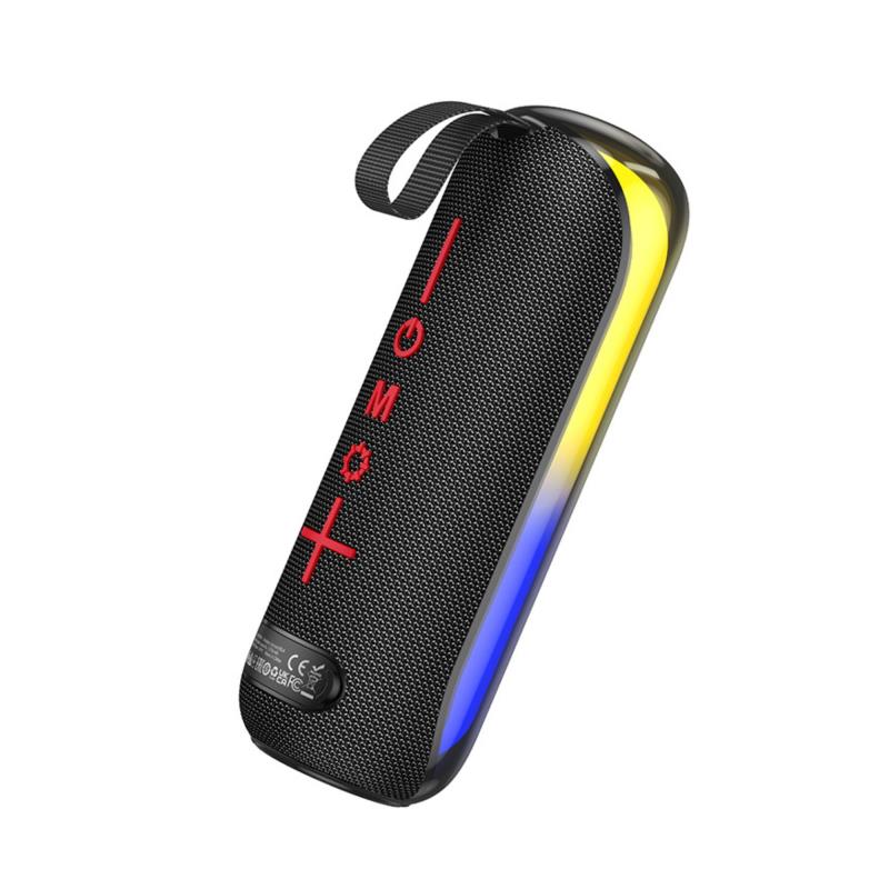 Φορητό Ηχείο Bluetooth Borofone BR44 Sound TWS BT 5.4 Ραδιόφωνο FM USB AUX MicroSD 1200mAh 10W Μαύρο