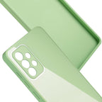 Θήκη TPU & Glass inos Apple iPhone 12 CamGuard Ανοιχτό Πράσινο