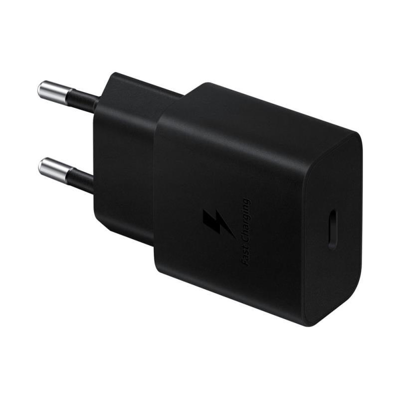 Φορτιστής Ταξιδίου Ταχείας Φόρτισης Samsung EP-T1510 15W με Έξοδο USB C 3A & Καλώδιο USB C Μαύρο