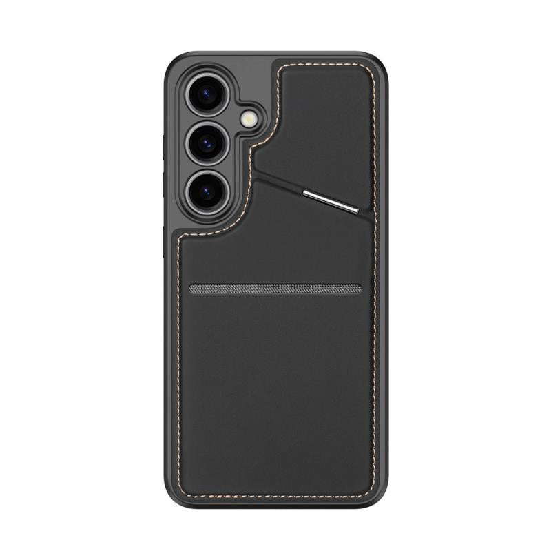 Θήκη Δερμάτινη Dux Ducis Samsung Galaxy S24 5G 3 σε 1 Magnetic με Stand Rafi II Μαύρο