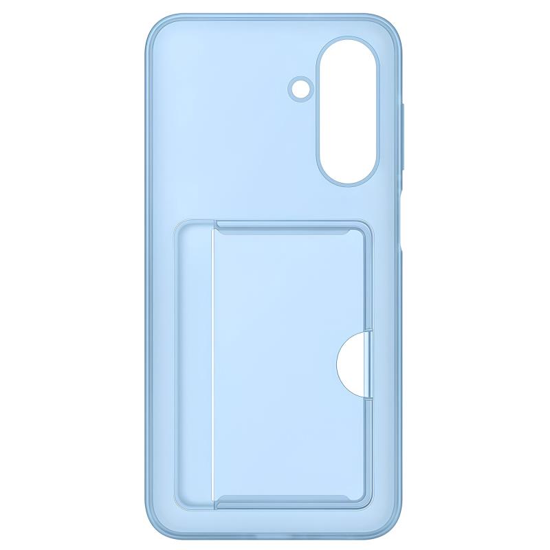 Θήκη Σιλικόνης Samsung EF-OA176TLE A176 Galaxy A17 5G με Card Slot Μπλε