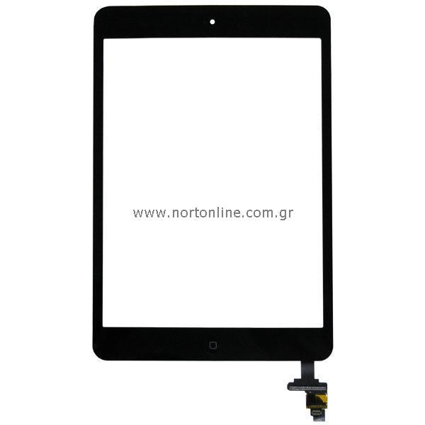 Touch Screen Apple iPad mini/  iPad mini 2 Full Set με Πλακετάκι Οδήγησης Αφής Μαύρο (OEM)