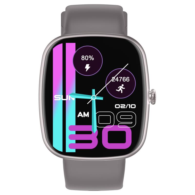 Smartwatch Devia WT5 1.83" Γκρι