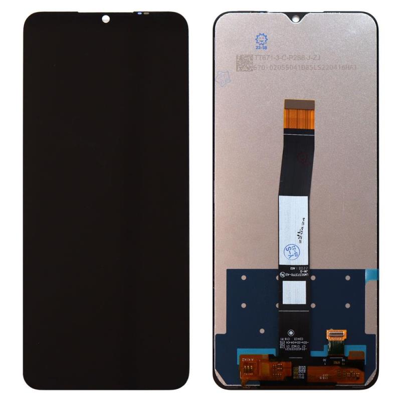 Οθόνη με Touch Screen Xiaomi Poco C40/ Redmi 10C Μαύρο (OEM)