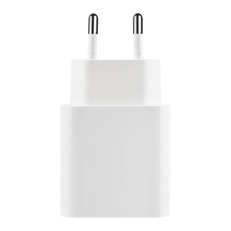 Φορτιστής Ταξιδίου Ταχείας Φόρτισης Maxlife MXTC-06 με Διπλή Έξοδο USB A & USB C PD QC 20W Λευκό