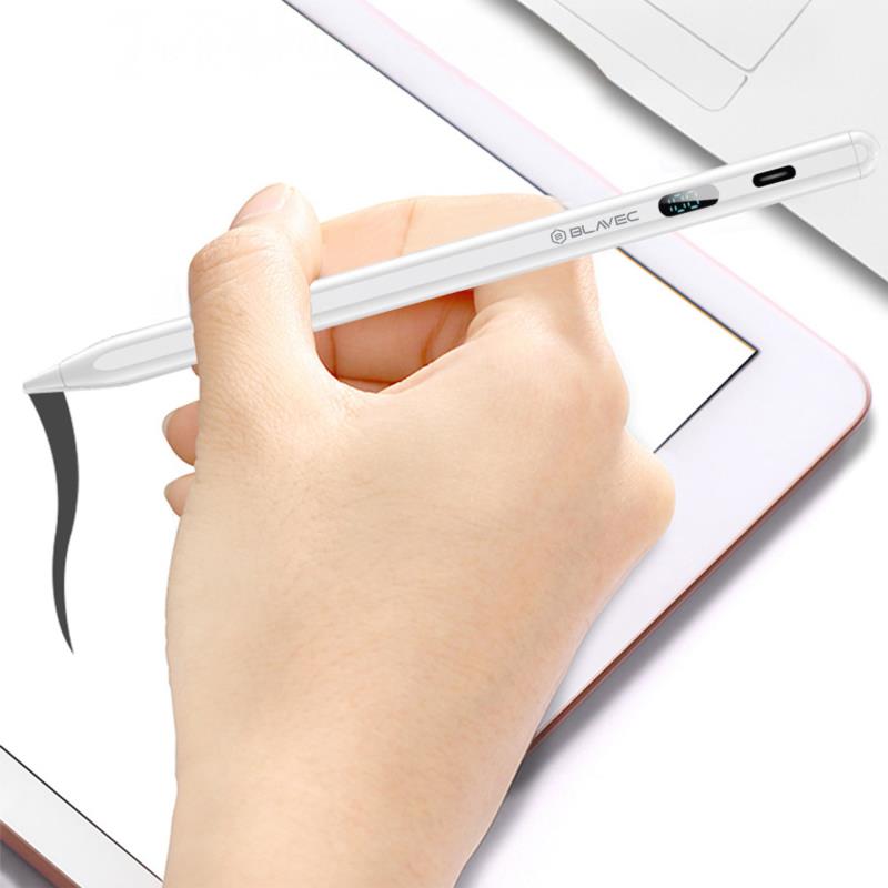 Universal Πενάκι Οθόνης Blavec Active Pencil BPA-02 για Android & iOS Λευκό