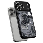 Θήκη TPU & PC Spigen Ultra Hybrid Mag Magsafe Apple iPhone 17 Pro Zero One Μαύρο