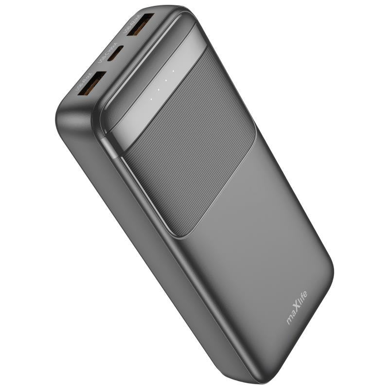 Φορτιστής Ανάγκης Maxlife MXPB-09 65W 20000mAh PD QC Μαύρο