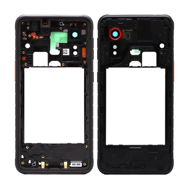 Μεσαίο Πλαίσιο Samsung G525F Galaxy Xcover 5 Μαύρο (Original)