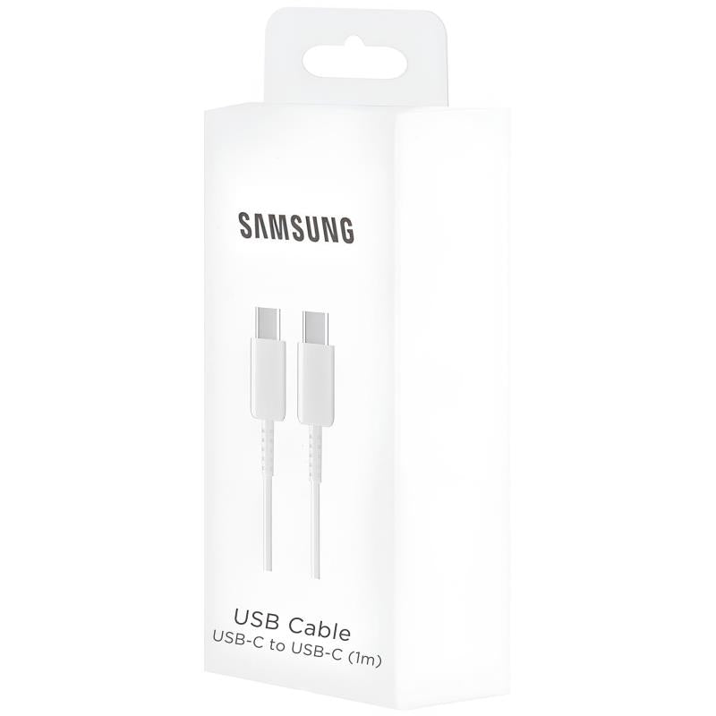 Καλώδιο Σύνδεσης USB 2.0 Samsung EP-DA705BWEG USB C σε USB C 1m Λευκό