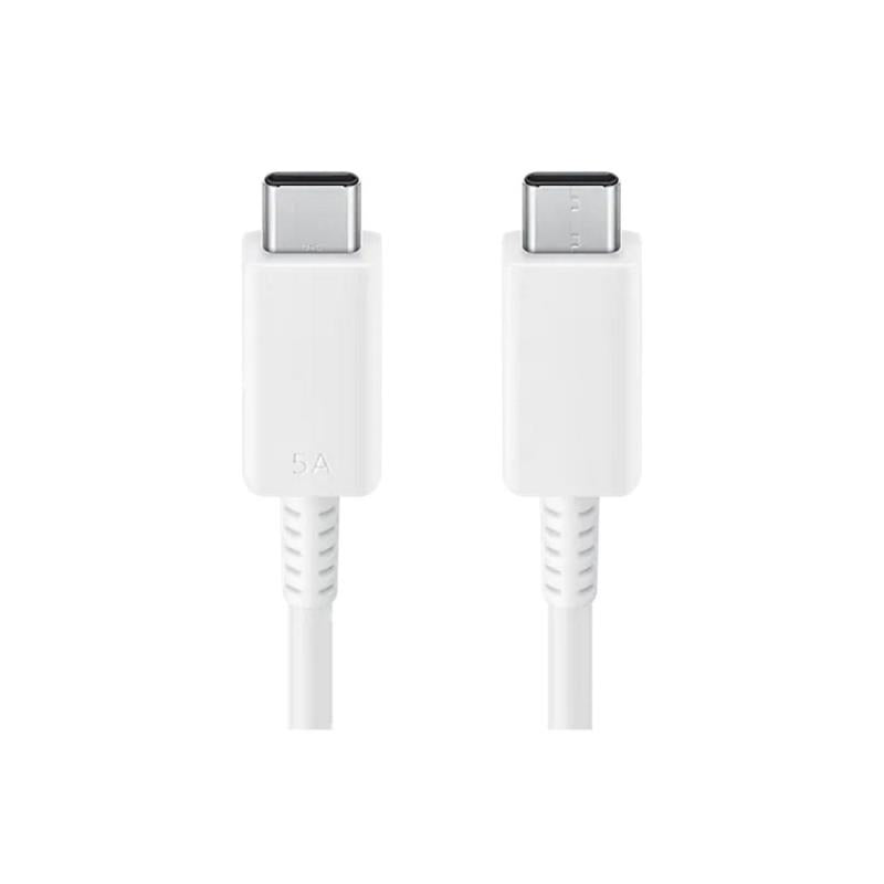 Καλώδιο Σύνδεσης USB 2.0 Samsung EP-DX510JWEG USB C σε USB C 5A 1.8m Λευκό